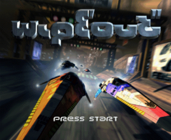 wipeout titlescreen